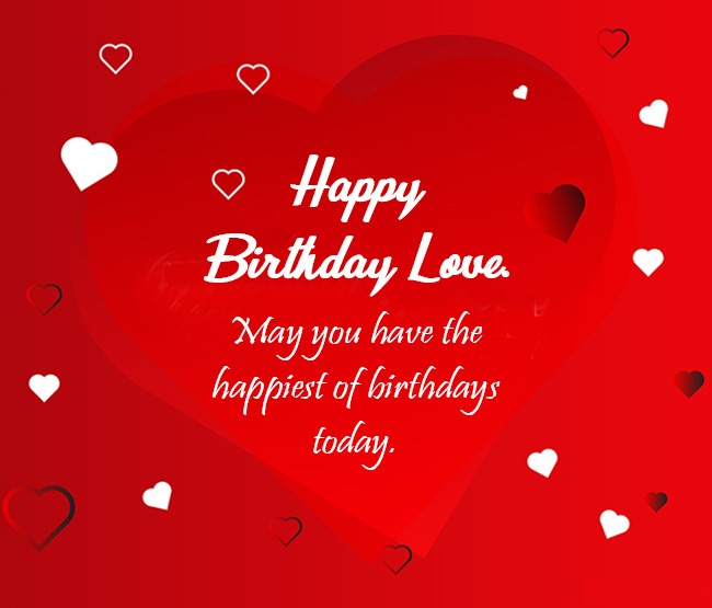 romantic happy birthday images for her