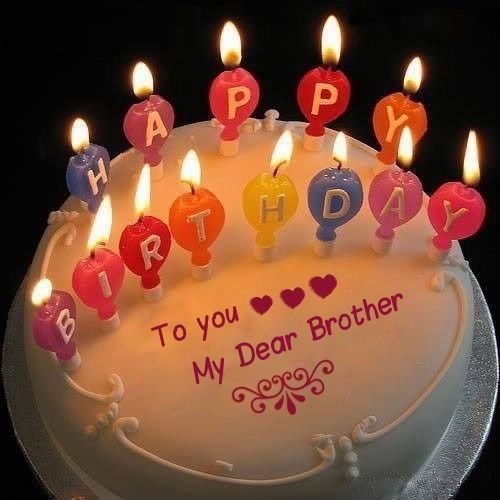 happy birthday my dear brother